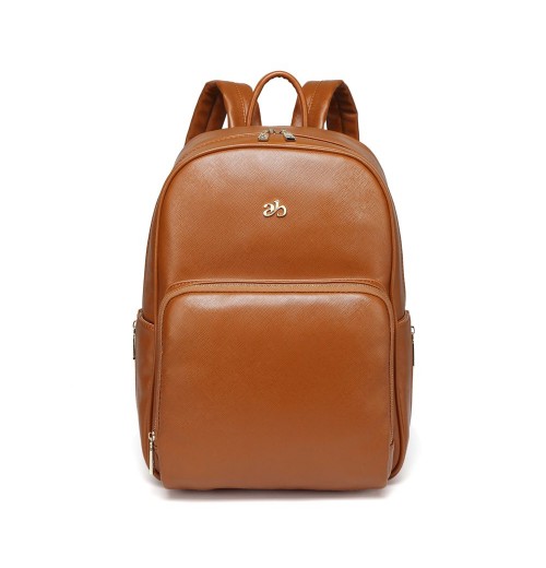 Vegan Leather Diaper Backpack