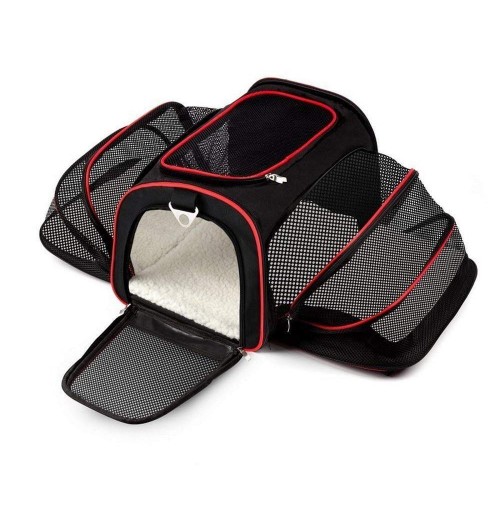 Expandable Soft Sided Pet Carrier